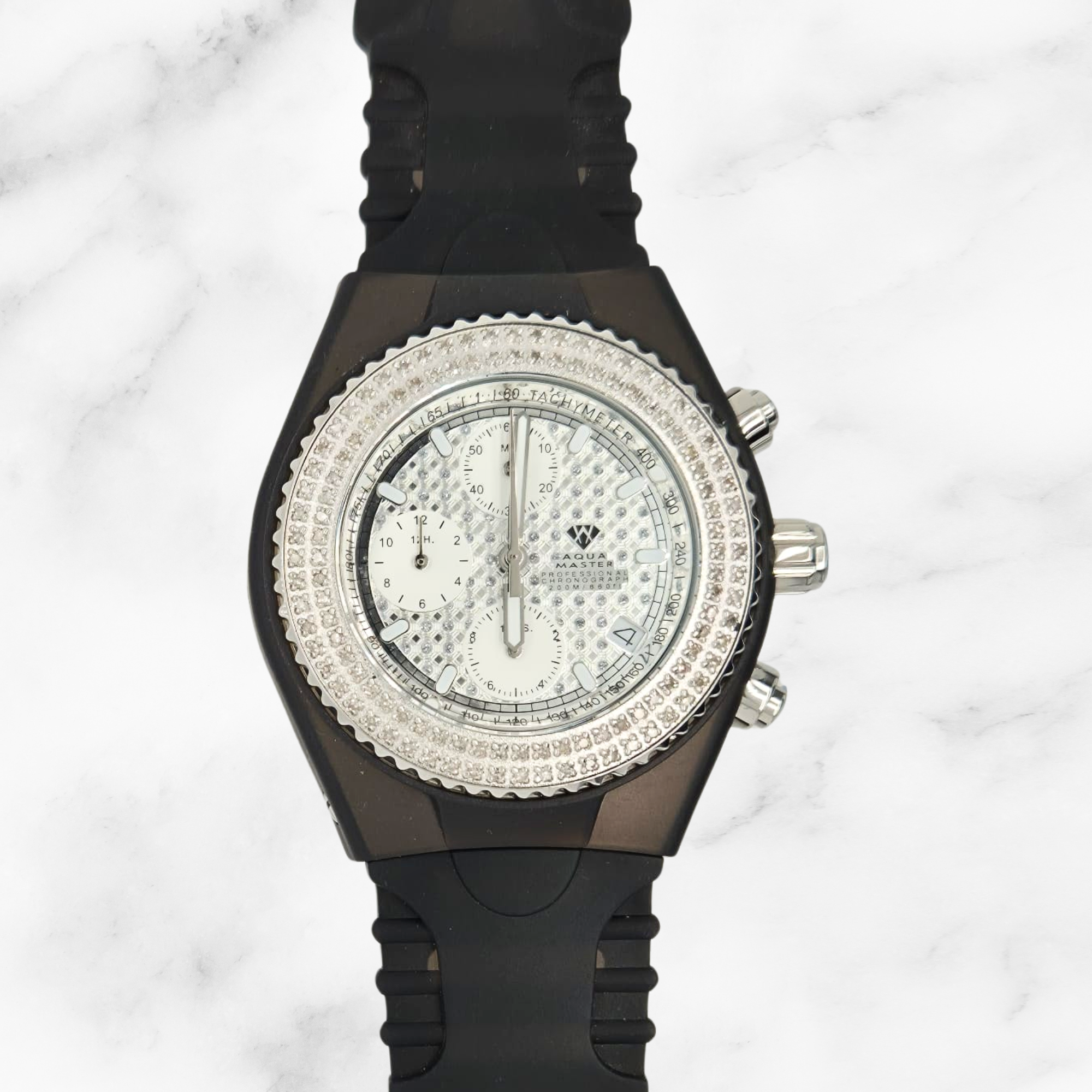 Aqua Master Sport 1ct Diamond Watch