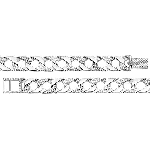 Sterling Silver Cast Bracelet - G1087