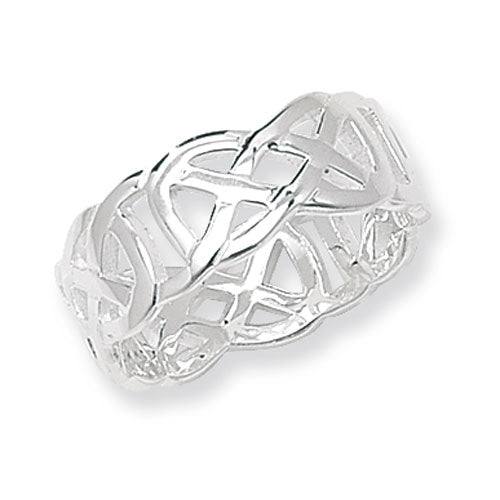 Sterling Silver Men's Celtic Ring - G7237