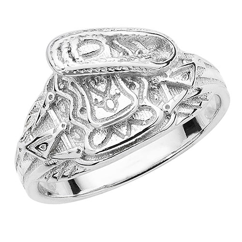 Sterling Silver Babies' Saddle Ring - G7472