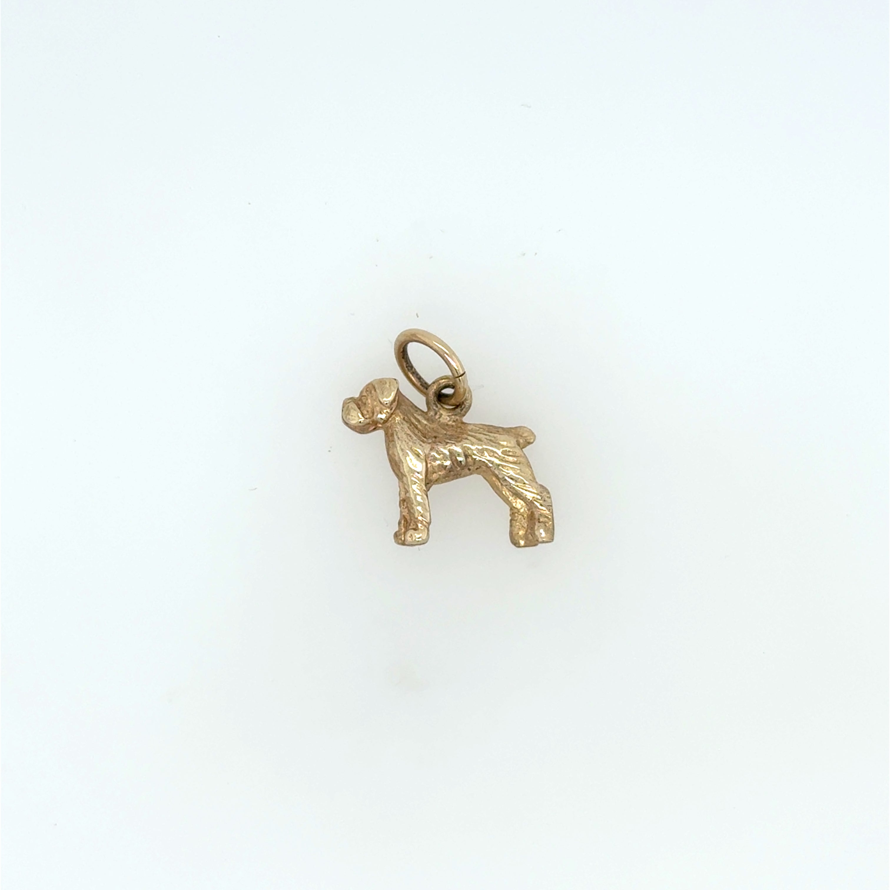 9ct Gold Dog Charm