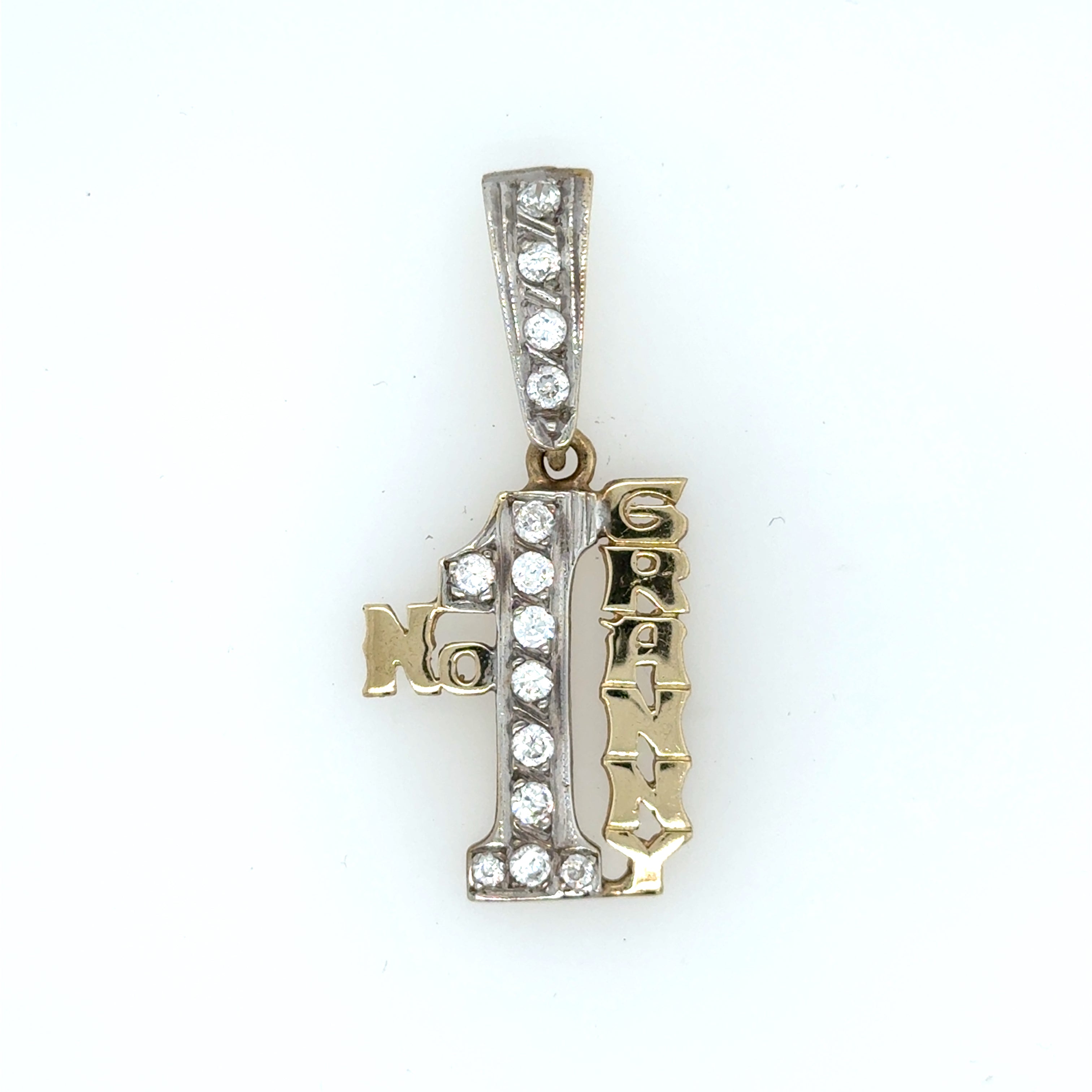 9ct Gold No. 1 Granny Charm