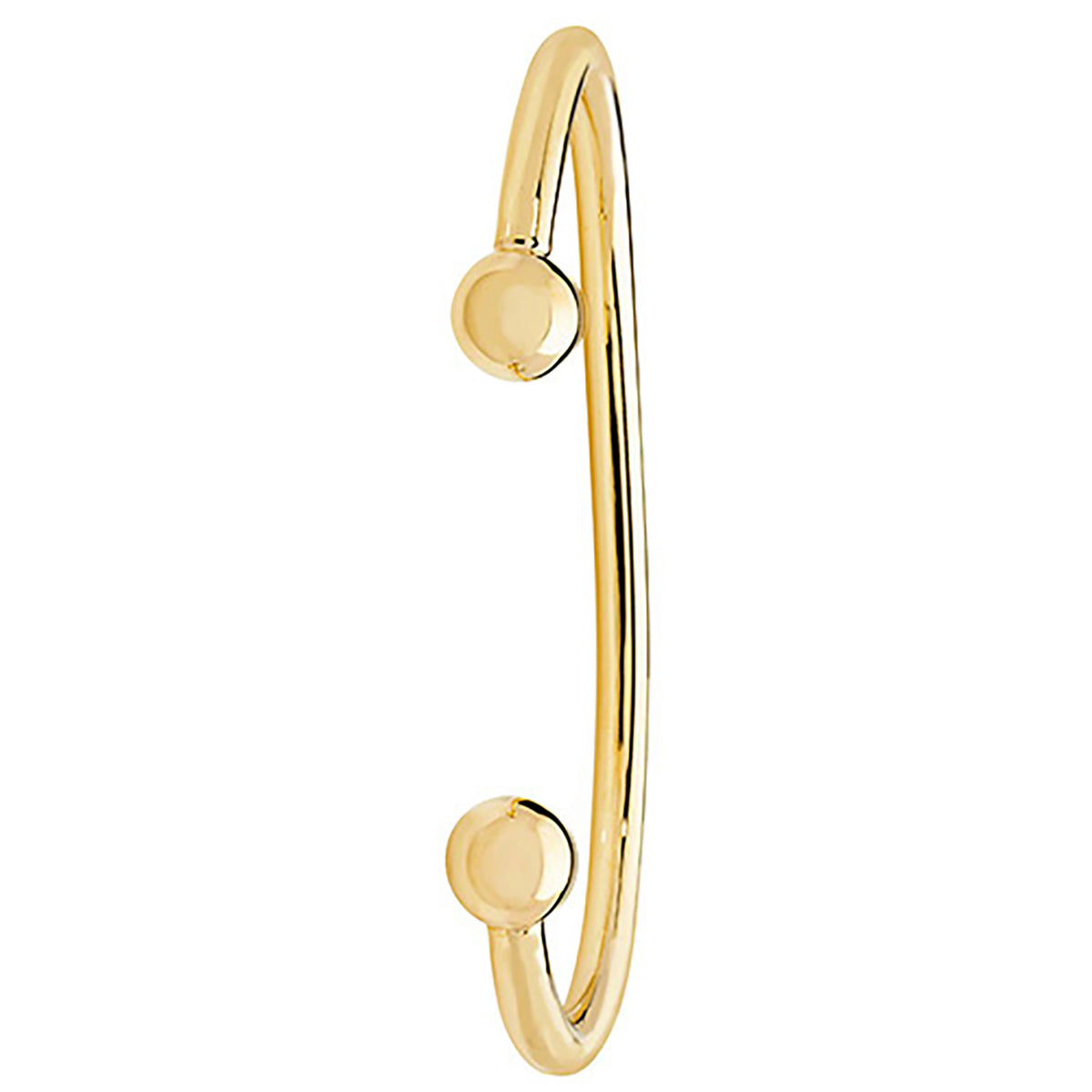 9ct Gold Gents' Solid Torc Bangle - BN114N
