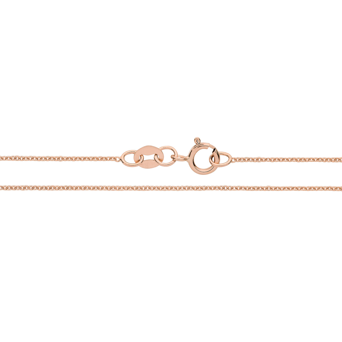 9ct Rose Gold Cable Chain - CH580R