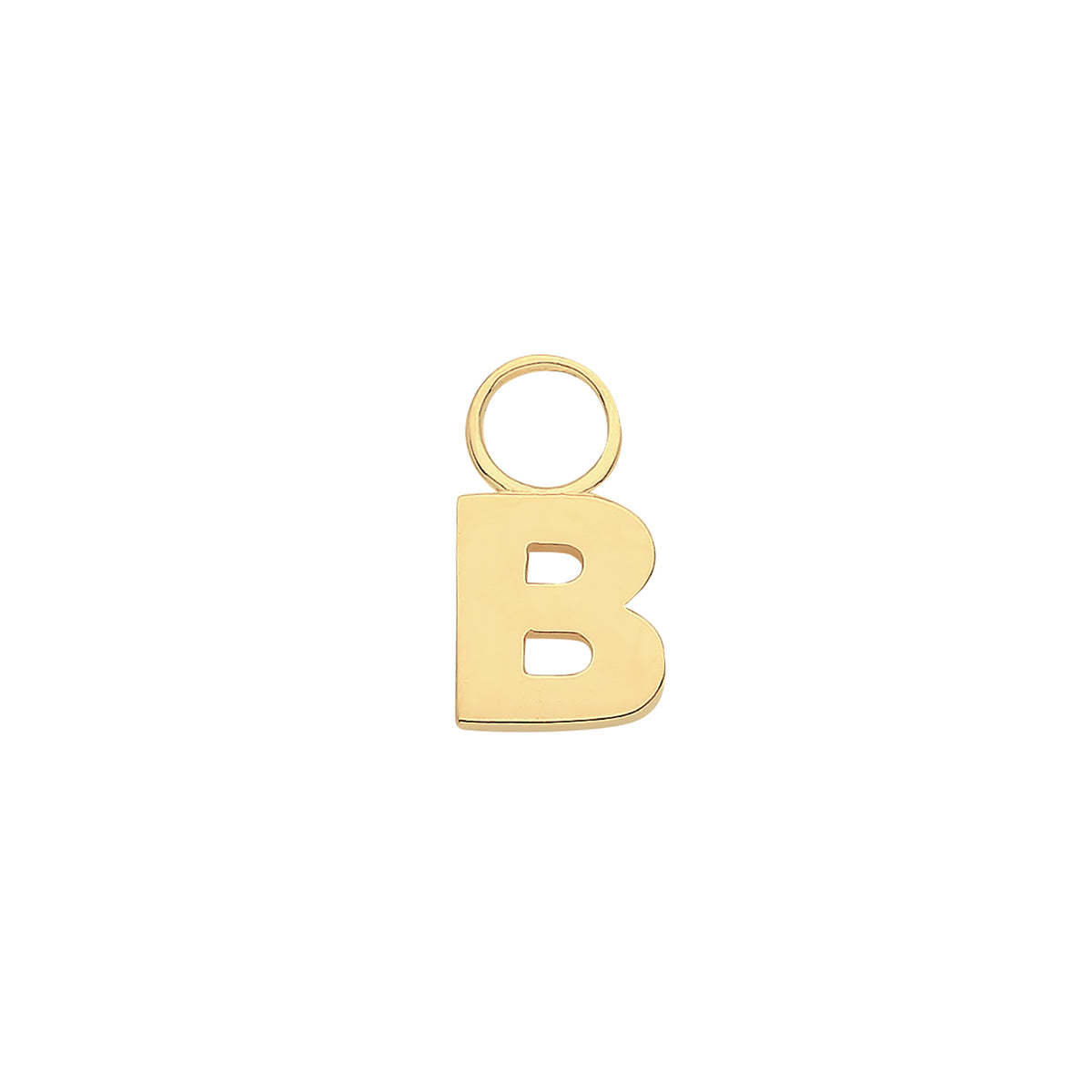 9ct Gold Initial Earring Charm - EPN0012