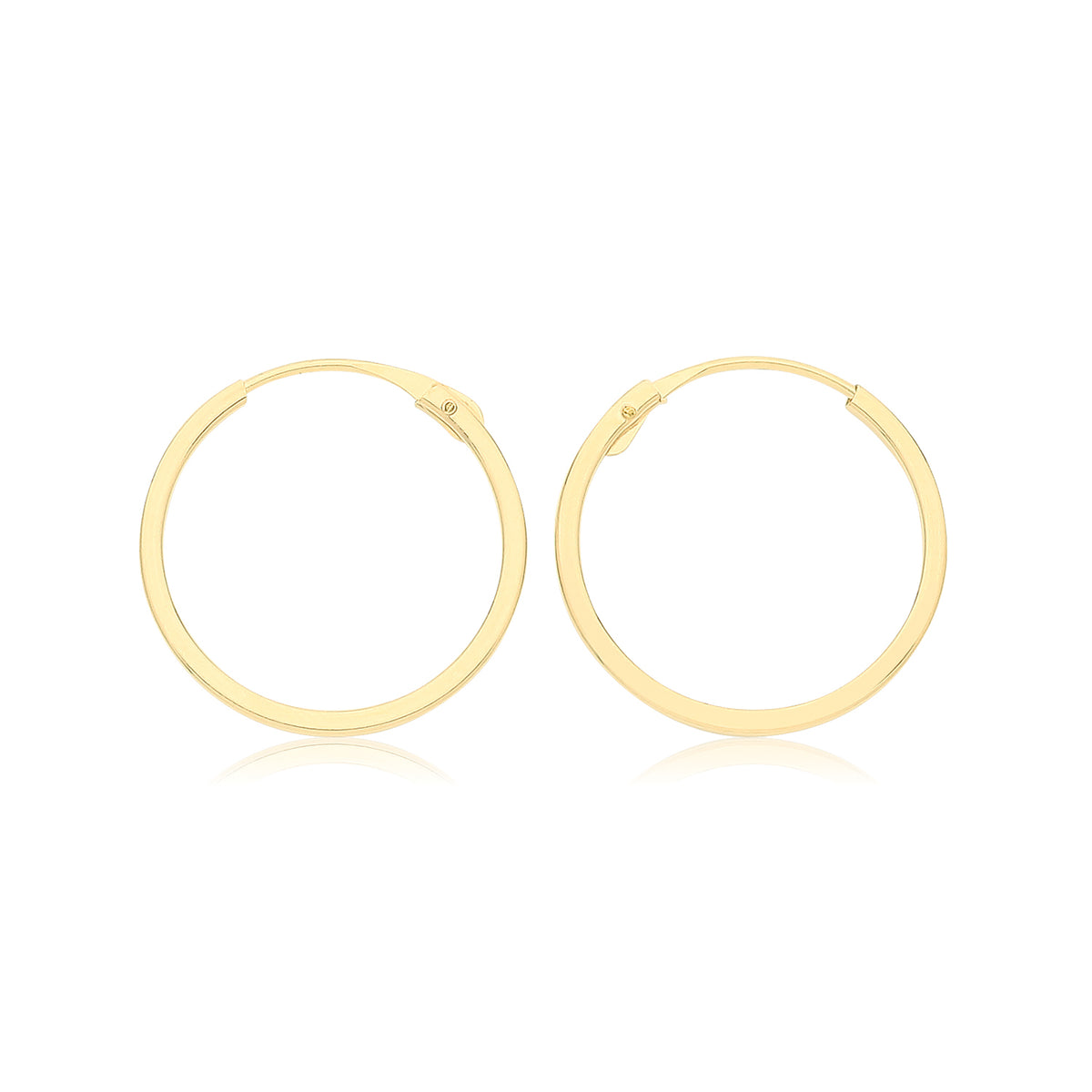 9ct Gold Sleepers - ES157