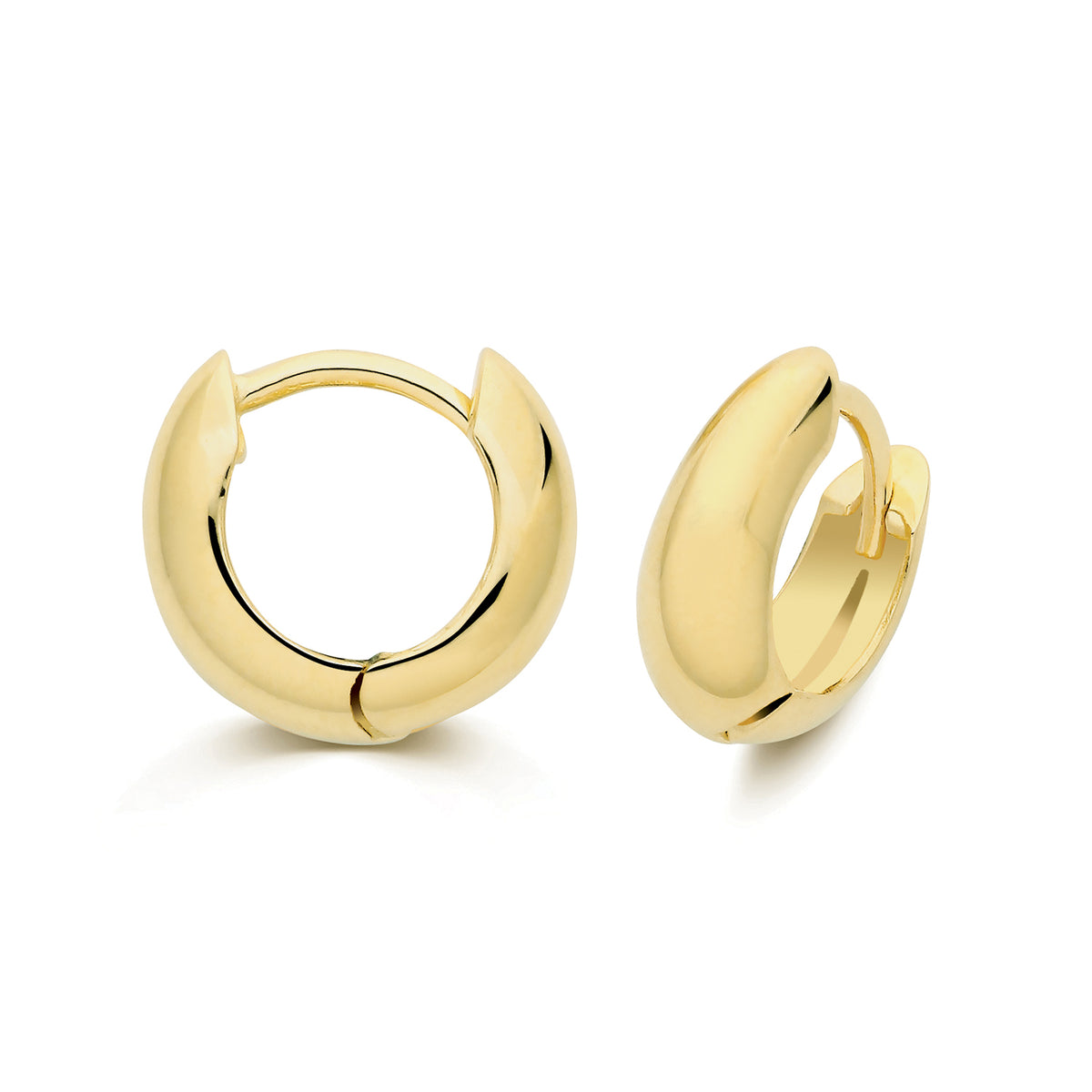 9ct Yellow Gold Huggies - ES2127