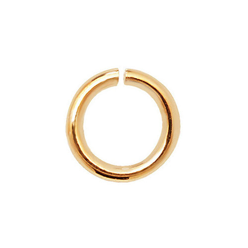 9ct Gold 8mm Jump Ring - FN117