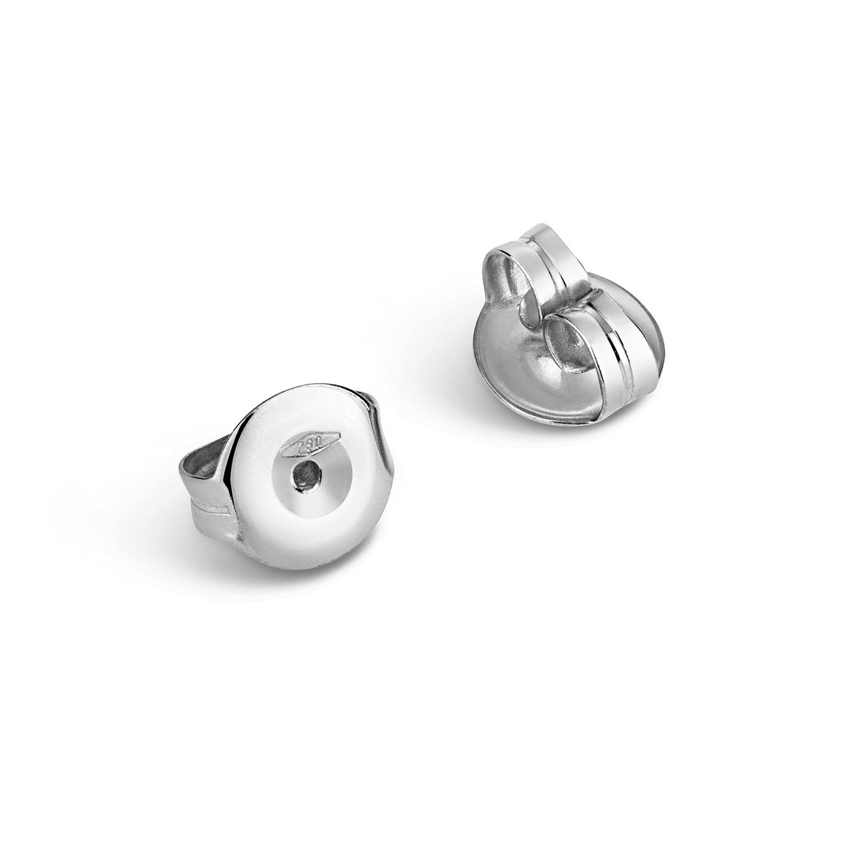 9ct White Gold 7mm Scrolls - FN181W