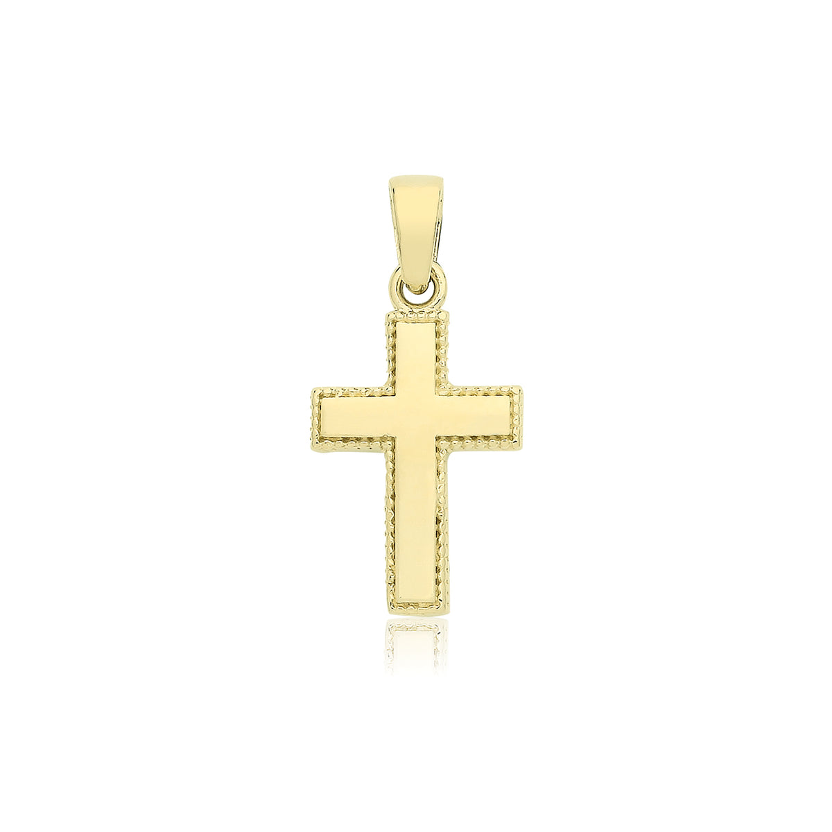 9ct Gold Cross Pendant - PN1306