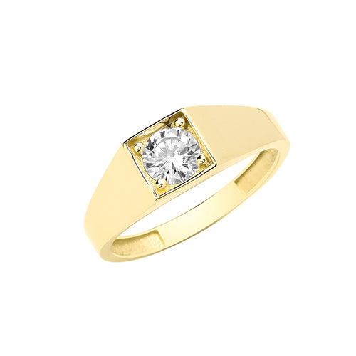 9ct Gold CZ Ring - RN957