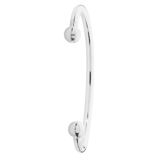 Sterling Silver Maidens' Torc Bangle G4309