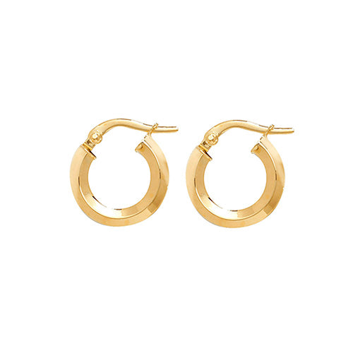 9ct Gold Hoops ER998