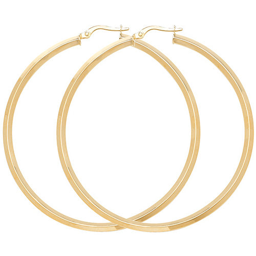 9ct Gold Hoops ER998