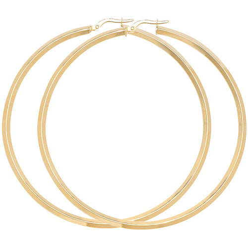 9ct Gold Hoops ER998