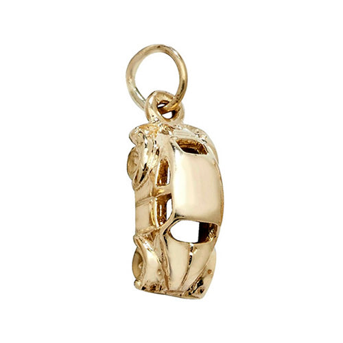 9ct Gold Beetle Pendant - PN472