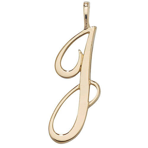9ct Gold Initial Pendant - PN528