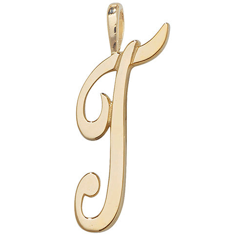 9ct Gold Initial Pendant - PN528