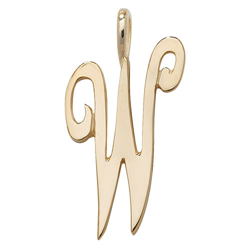 9ct Gold Initial Pendant - PN528