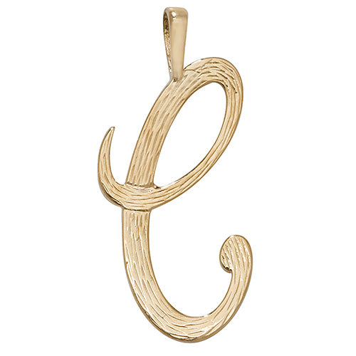 9ct Gold Initial Pendant - PN529
