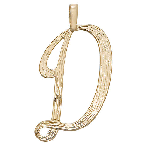 9ct Gold Initial Pendant - PN529