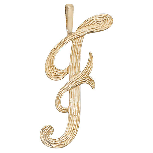 9ct Gold Initial Pendant - PN529