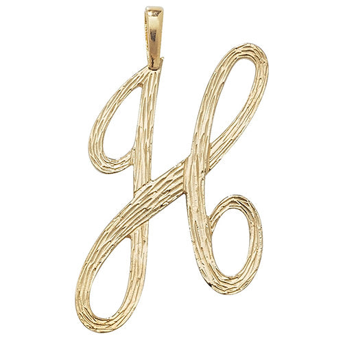 9ct Gold Initial Pendant - PN529