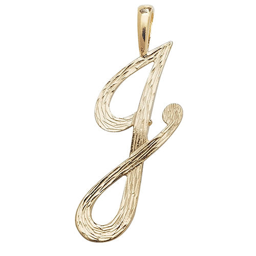 9ct Gold Initial Pendant - PN529