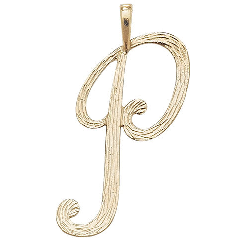 9ct Gold Initial Pendant - PN529