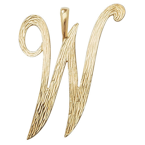 9ct Gold Initial Pendant - PN529