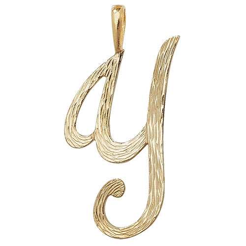 9ct Gold Initial Pendant - PN529