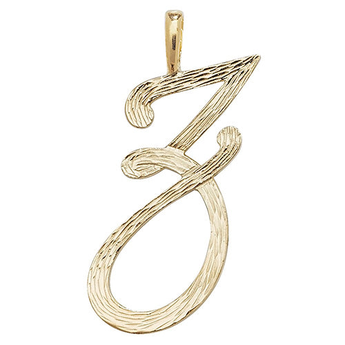 9ct Gold Initial Pendant - PN529
