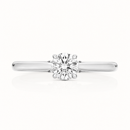 18ct Gold 1.25ct Round Lab Diamond Solitaire Engagement Ring white gold alternative view