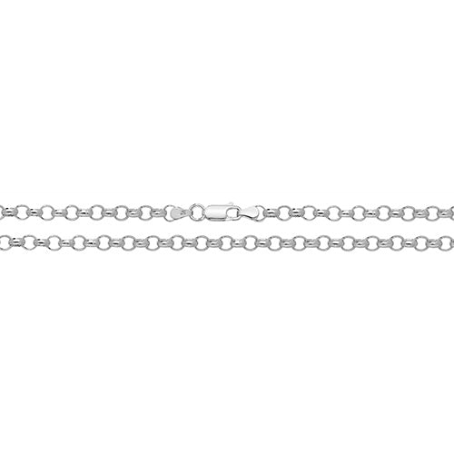 Sterling Silver Round Belcher Chain - G1031