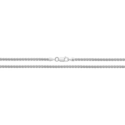 Sterling Silver Wheat Chain - G1056