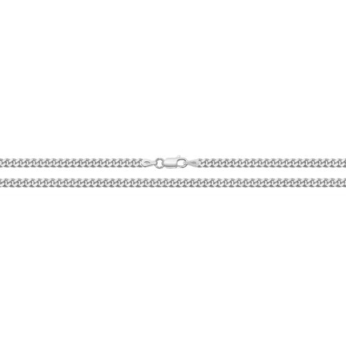 Sterling Silver Close Curb Chain - G1131