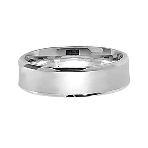 Sterling Silver 6 mm Satin Wedding Band - G7172