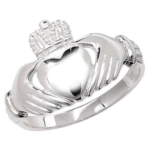 Sterling Silver Claddagh Ring - G7270