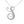 Load image into Gallery viewer, Silver CZ Initial Pendant
