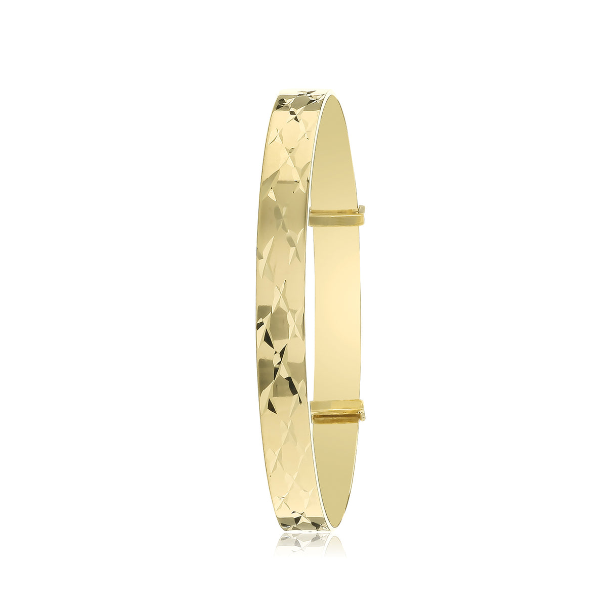 9ct Yellow Gold Baby Bangle - BN424