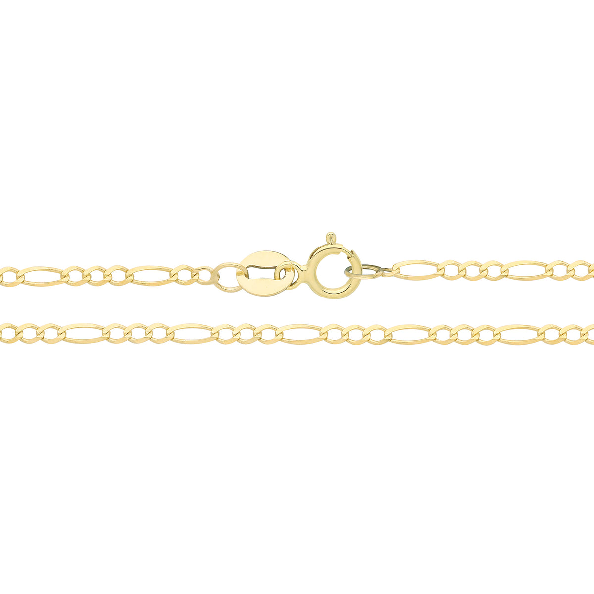 9ct Gold Figaro Chain - CH138