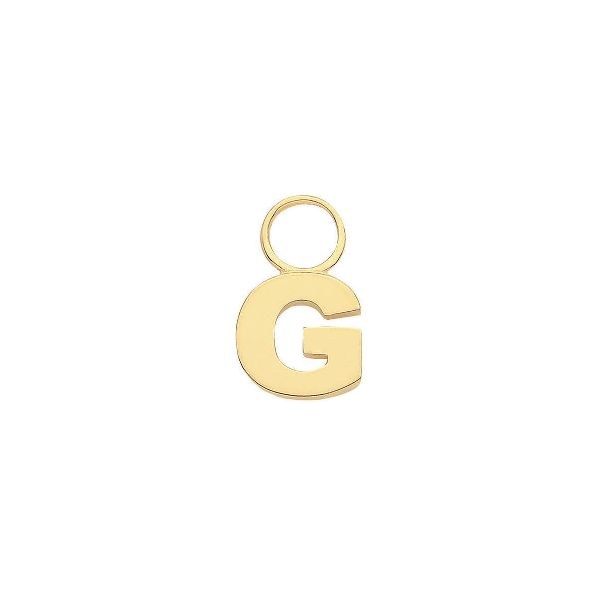 9ct Gold Initial Earring Charm - EPN0012