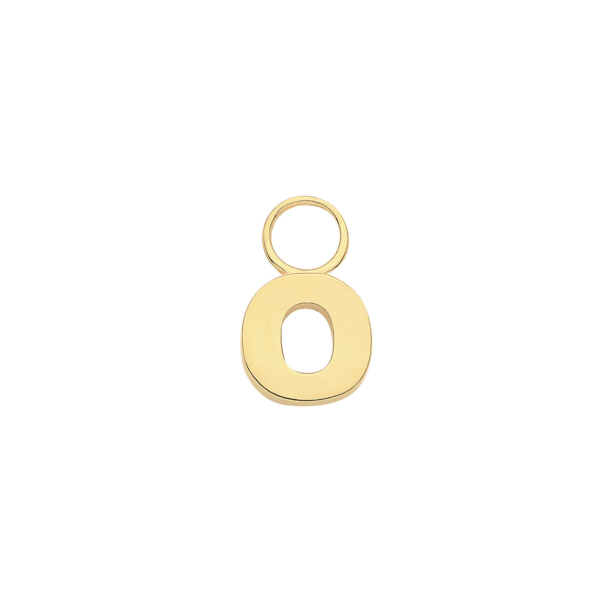 9ct Gold Initial Earring Charm - EPN0012