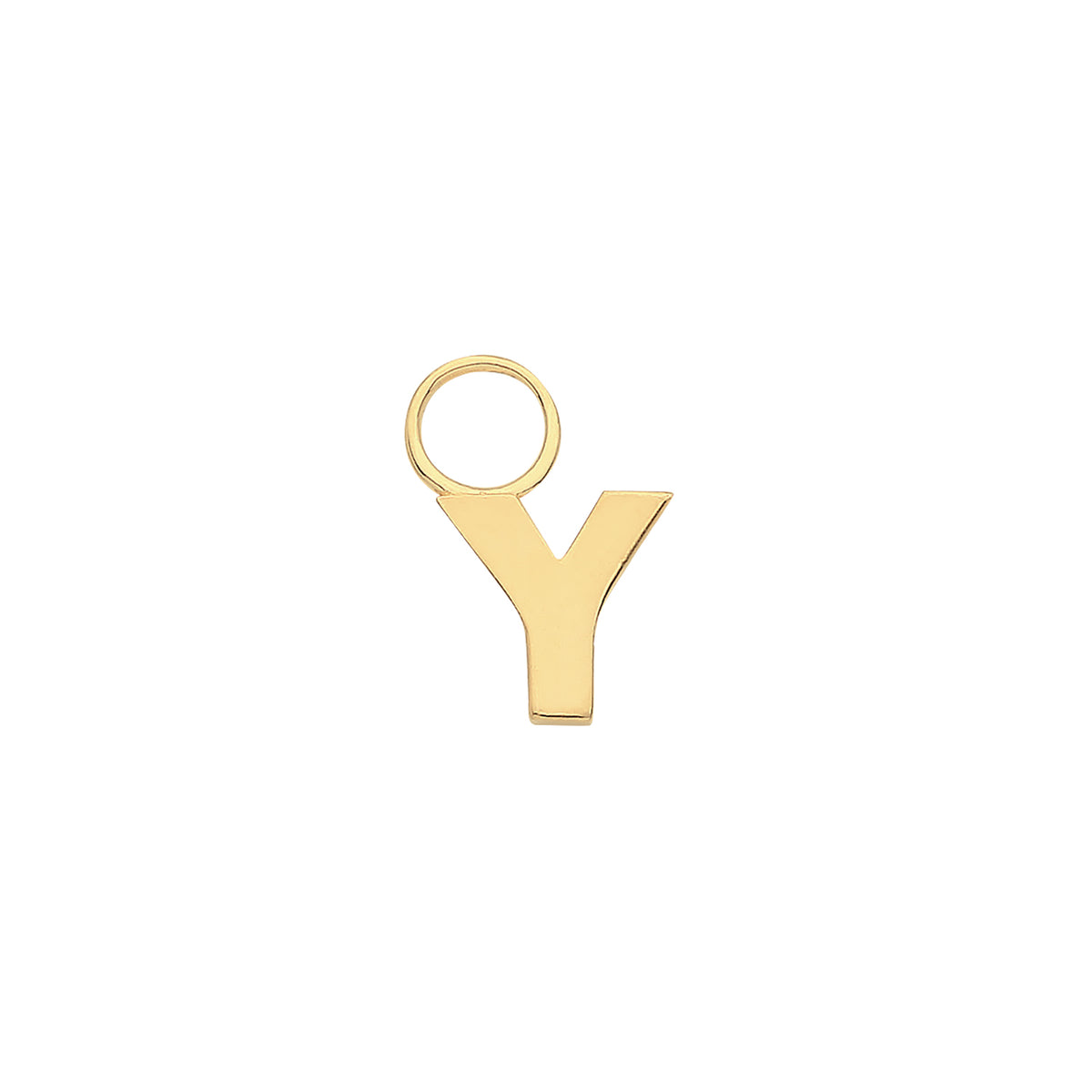 9ct Gold Initial Earring Charm - EPN0012