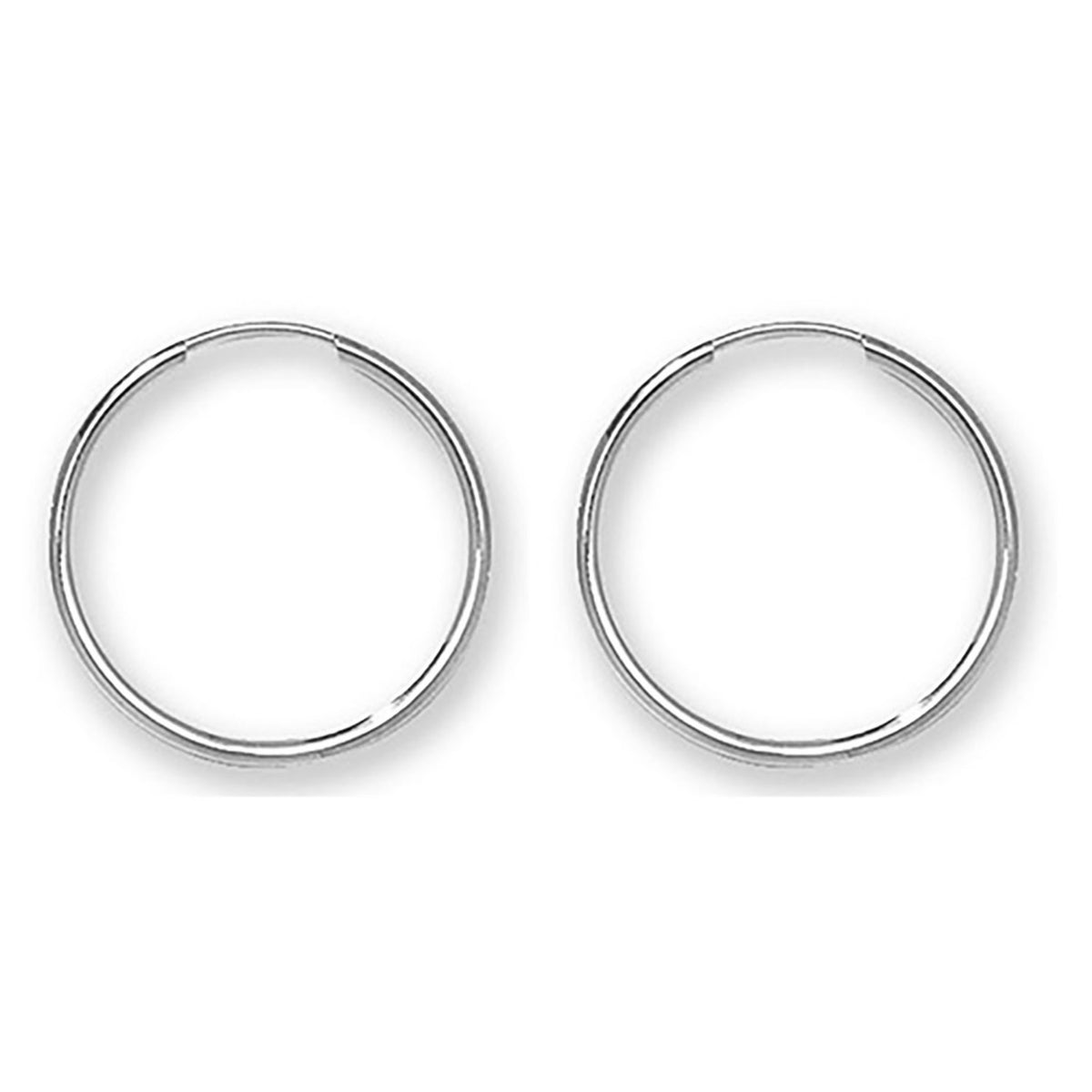9ct Gold Tube Sleepers - ES112W - Default Title