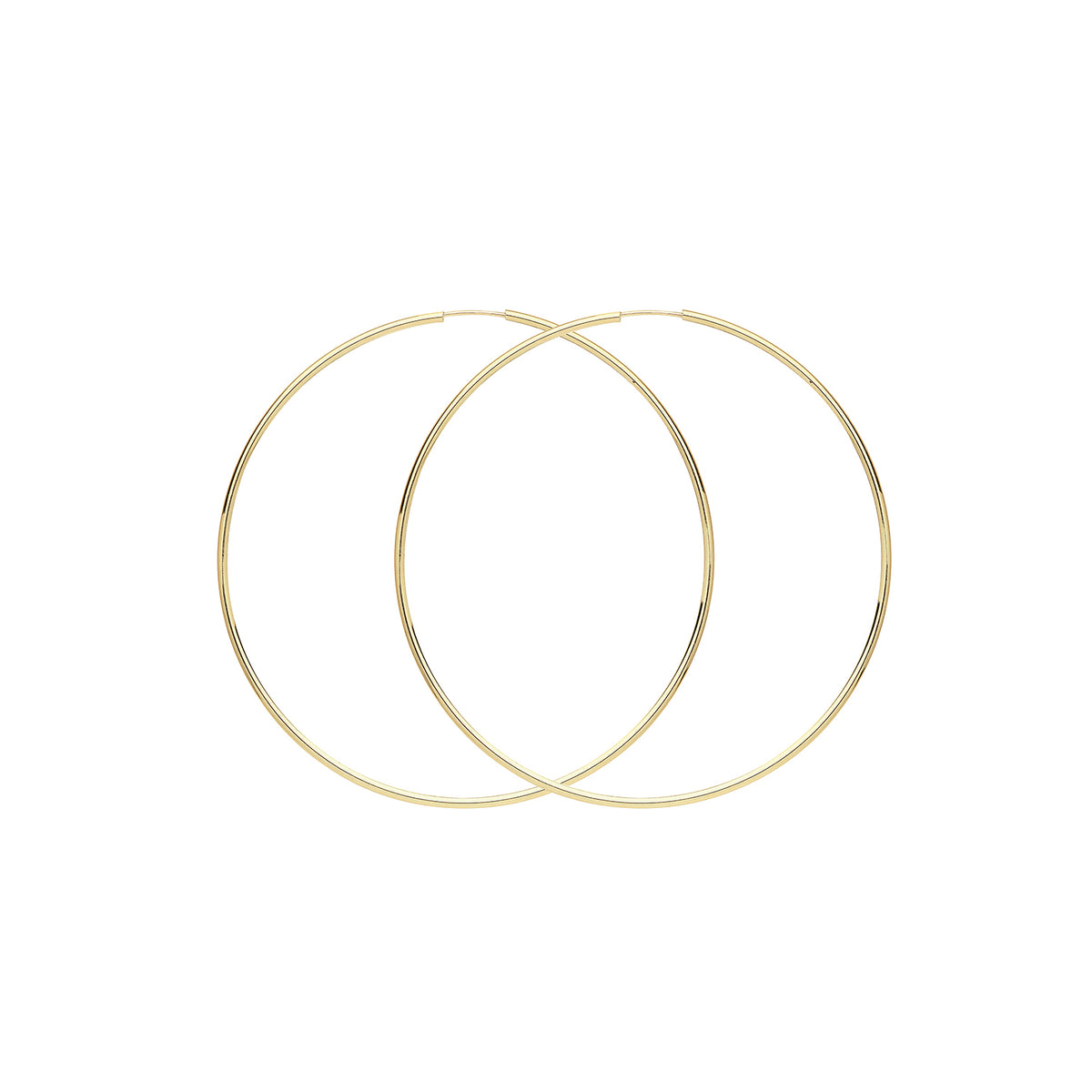 9ct Gold Tube Sleepers - ES117 - Default Title