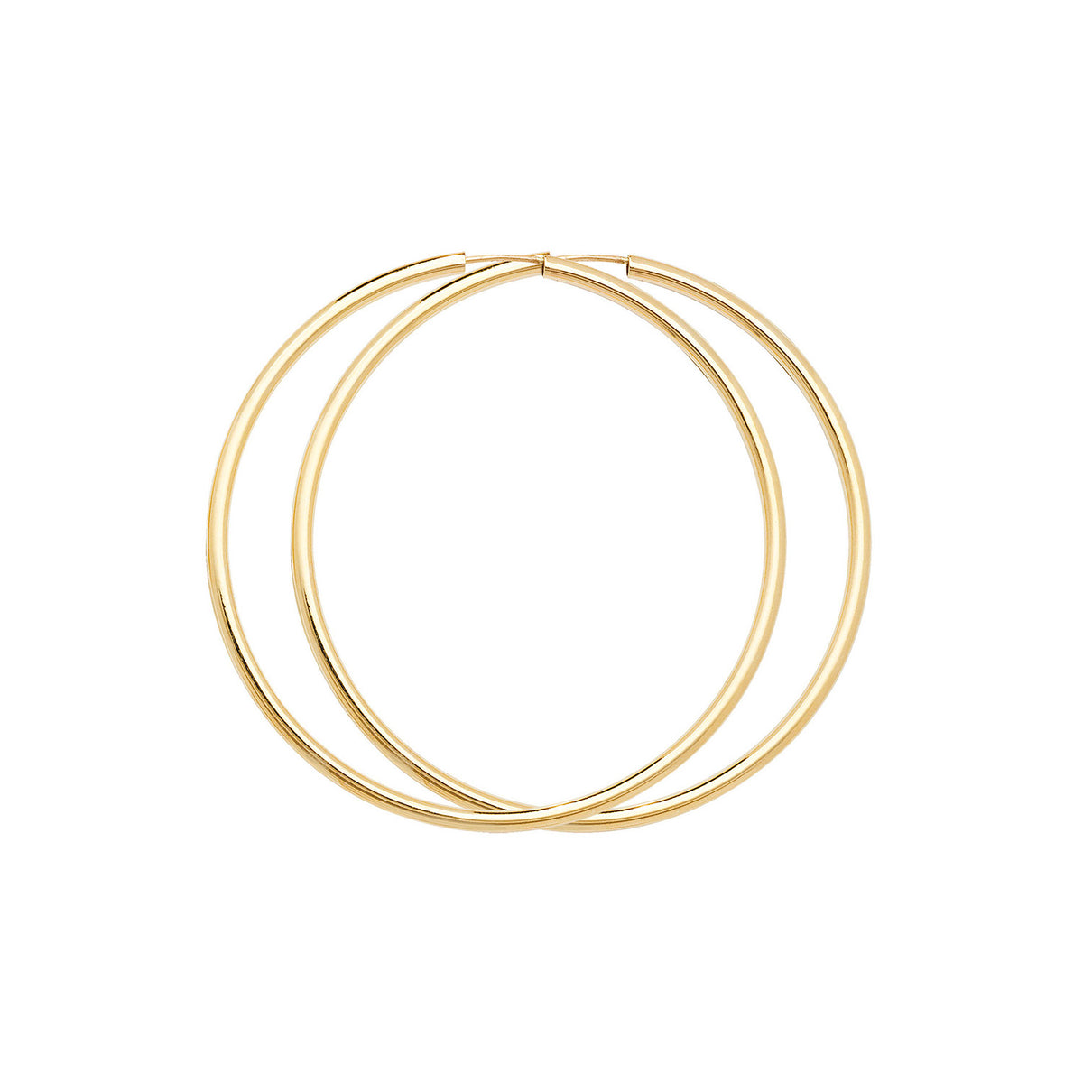 9ct Gold Tube Sleepers - ES122