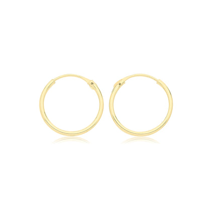 9ct Gold Sleepers - ES155