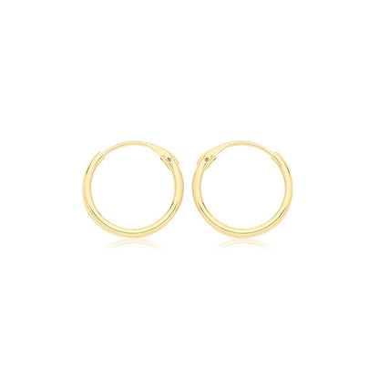 9ct Gold Sleepers - ES156