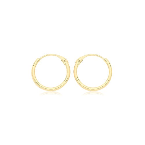 9ct Gold Sleepers - ES156